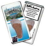Load image into Gallery viewer, Charlotte FootWhere® Souvenir Fridge Magnets. 6 Piece Set. Made in USA-FootWhere® Souvenirs
