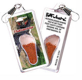 Chattanooga FootWhere® Souvenir Zipper-Pull. Made in USA-FootWhere® Souvenirs