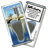 Columbus FootWhere® Souvenir Fridge Magnets. 6 Piece Set. Made in USA-FootWhere® Souvenirs