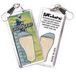 Load image into Gallery viewer, Cape Cod FootWhere® Souvenir Zipper-Pulls. 6 Piece Set. Made in USA-FootWhere® Souvenirs
