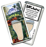 Load image into Gallery viewer, Costa Rica FootWhere® Souvenir Fridge Magnets. 6 Piece Set. Made in USA-FootWhere® Souvenirs
