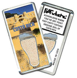 Load image into Gallery viewer, Costa Rica FootWhere® Souvenir Fridge Magnets. 6 Piece Set. Made in USA-FootWhere® Souvenirs
