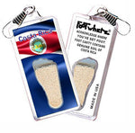 Load image into Gallery viewer, Costa Rica FootWhere® Souvenir Lanyard. Made in USA-FootWhere® Souvenirs
