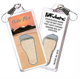 Costa Rica FootWhere® Souvenir Zipper-Pulls. 6 Piece Set. Made in USA-FootWhere® Souvenirs