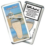 Corpus Christi FootWhere® Souvenir Magnet. Made in USA-FootWhere® Souvenirs