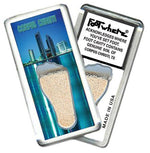 Load image into Gallery viewer, Corpus Christi FootWhere® Souvenir Magnet. Made in USA-FootWhere® Souvenirs
