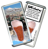Colorado Springs FootWhere® Souvenir Fridge Magnet. Made in USA-FootWhere® Souvenirs