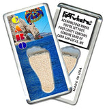 Cabo San Lucas FootWhere® Souvenir Fridge Magnets. 6 Piece Set. Made in USA - FootWhere® Souvenir Shop