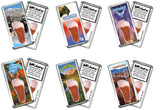 Colorado Springs FootWhere® Souvenir Fridge Magnets. 6 Piece Set. Made in USA-FootWhere® Souvenirs