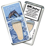 Clearwater FootWhere® Souvenir Fridge Magnets. 6 Piece Set. Made in USA-FootWhere® Souvenirs