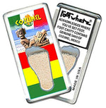 Load image into Gallery viewer, Cozumel FootWhere® Souvenir Fridge Magnets. 6 Piece Set. Made in USA-FootWhere® Souvenirs
