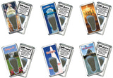 Washington, D.C. FootWhere® Souvenir Fridge Magnets. 6 Piece Set. Made in USA - FootWhere® Souvenir Shop