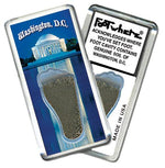 Load image into Gallery viewer, Washington, D.C. FootWhere® Souvenir Fridge Magnets. 6 Piece Set. Made in USA - FootWhere® Souvenir Shop
