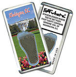 Washington, D.C. FootWhere® Souvenir Fridge Magnets. 6 Piece Set. Made in USA - FootWhere® Souvenir Shop