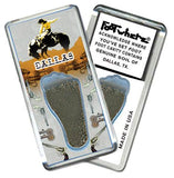 Dallas FootWhere® Souvenir Fridge Magnets. 6 Piece Set. Made in USA-FootWhere® Souvenirs