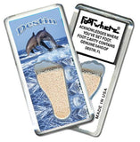 Destin, FL FootWhere® Souvenir Fridge Magnet. Made in USA-FootWhere® Souvenirs