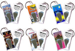 Load image into Gallery viewer, Detroit FootWhere® Souvenir Keychains. 6 Piece Set. Made in USA-FootWhere® Souvenirs

