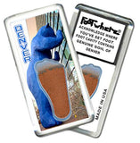 Denver FootWhere® Souvenir Fridge Magnets. 6 Piece Set. Made in USA-FootWhere® Souvenirs