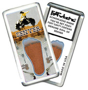 Denver FootWhere® Souvenir Fridge Magnets. 6 Piece Set. Made in USA-FootWhere® Souvenirs