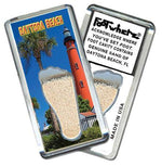 Load image into Gallery viewer, Daytona Beach, FL FootWhere® Souvenir Magnet. Made in USA-FootWhere® Souvenirs
