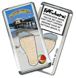 Load image into Gallery viewer, Daytona Beach, FL FootWhere® Souvenir Magnet. Made in USA-FootWhere® Souvenirs

