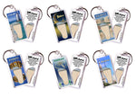 Load image into Gallery viewer, Dubai FootWhere® Souvenir Keychains. 6 Piece Set. Made in USA-FootWhere® Souvenirs
