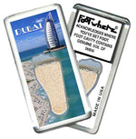 Load image into Gallery viewer, Dubai, UAE FootWhere® Souvenir Magnet. Made in USA-FootWhere® Souvenirs
