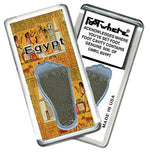 Load image into Gallery viewer, Cairo FootWhere® Souvenir Fridge Magnets. 6 Piece Set. Made in USA-FootWhere® Souvenirs
