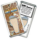 Load image into Gallery viewer, Fort Myers, FL FootWhere® Souvenir Fridge Magnet. Made in USA-FootWhere® Souvenirs
