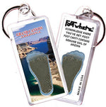Load image into Gallery viewer, Grand Canyon, AZ FootWhere® Souvenir Keychain. Made in USA-FootWhere® Souvenirs
