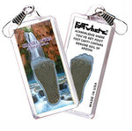 Load image into Gallery viewer, Grand Canyon, AZ FootWhere® Zipper-Pull. Made in USA-FootWhere® Souvenirs
