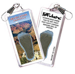 Load image into Gallery viewer, Grand Canyon FootWhere® Souvenir Zipper-Pulls. 6 Piece Set. Made in USA-FootWhere® Souvenirs
