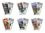 Load image into Gallery viewer, Grand Canyon FootWhere® Souvenir Fridge Magnets. 6 Piece Set. Made in USA-FootWhere® Souvenirs
