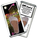 Gainesville FootWhere® Souvenir Fridge Magnets. 6 Piece Set. Made in USA-FootWhere® Souvenirs