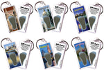 Load image into Gallery viewer, Hartford FootWhere® Souvenir Keychains. 6 Piece Set. Made in USA - FootWhere® Souvenir Shop
