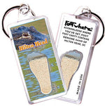 Load image into Gallery viewer, Hilton Head FootWhere® Souvenir Keychains. 6 Piece Set. Made in USA - FootWhere® Souvenir Shop

