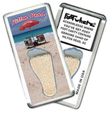 Hilton Head FootWhere® Souvenir Fridge Magnets. 6 Piece Set. Made in USA - FootWhere® Souvenir Shop