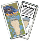 Hilton Head FootWhere® Souvenir Fridge Magnets. 6 Piece Set. Made in USA - FootWhere® Souvenir Shop