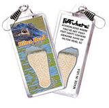 Hilton Head FootWhere® Souvenir Zipper-Pulls. 6 Piece Set. Made in USA - FootWhere® Souvenir Shop