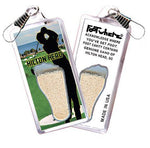 Load image into Gallery viewer, Hilton Head FootWhere® Souvenir Zipper-Pull. Made in USA-FootWhere® Souvenirs
