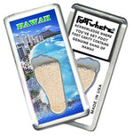 Load image into Gallery viewer, Hawaii FootWhere® Souvenir Magnet. Made in USA-FootWhere® Souvenirs
