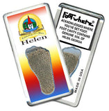 Helen, GA FootWhere® Souvenir Fridge Magnets. 6 Piece Set. Made in USA - FootWhere® Souvenir Shop