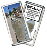 Helen, GA FootWhere® Souvenir Fridge Magnets. 6 Piece Set. Made in USA - FootWhere® Souvenir Shop