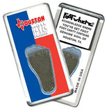 Houston FootWhere® Souvenir Fridge Magnets. 6 Piece Set. Made in USA - FootWhere® Souvenir Shop