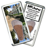Hot Springs FootWhere® Souvenir Fridge Magnets. 6 Piece Set. Made in USA - FootWhere® Souvenir Shop