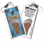 Load image into Gallery viewer, Hot Springs FootWhere® Souvenir Zipper-Pulls. 6 Piece Set. Made in USA - FootWhere® Souvenir Shop
