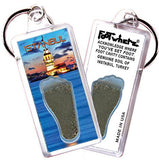 Istanbul FootWhere® Souvenir Keychains. 6 Piece Set. Made in USA - FootWhere® Souvenir Shop