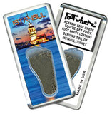 Istanbul FootWhere® Souvenir Fridge Magnets. 6 Piece Set. Made in USA - FootWhere® Souvenir Shop