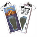 Istanbul FootWhere® Souvenir Zipper-Pulls. 6 Piece Set. Made in USA - FootWhere® Souvenir Shop
