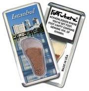 Istanbul FootWhere® Souvenir Magnet. Made in USA-FootWhere® Souvenirs